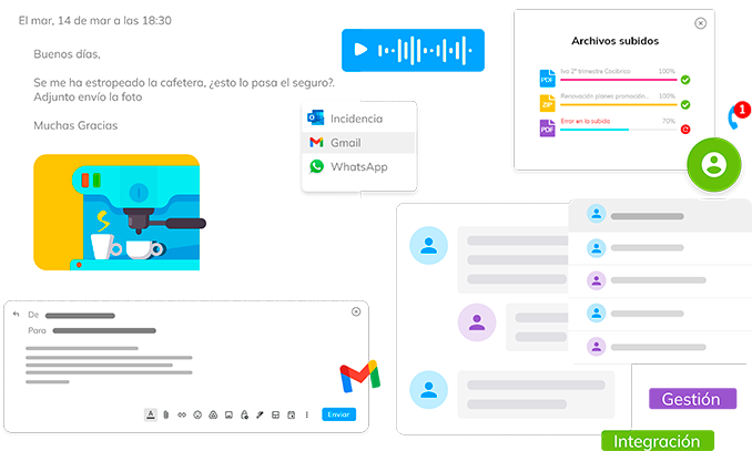 Imagen de sección Conecta con tus clientes